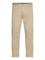 TOMMY HILFIGER „Chino“ stiliaus kelnės 'Bleecker 1985' smėlio spalva / tamsiai mėlyna / raudona / balta