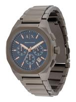 ARMANI EXCHANGE Analoginis (įprasto dizaino) laikrodis nakties mėlyna / purvo spalva