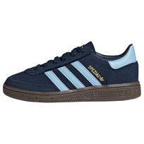 ADIDAS ORIGINALS Sportbačiai 'Handball Spezial' šviesiai mėlyna / tamsiai mėlyna / auksas