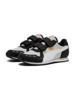 PUMA Sportbačiai 'Cabana Racer' dūmų pilka / mandarinų spalva / juoda / balta