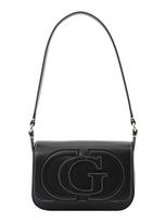 GUESS Rankinė ant peties 'Ruby' juoda / balta