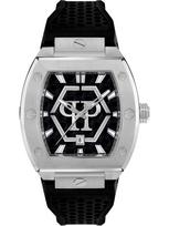 Philipp Plein Analoginis (įprasto dizaino) laikrodis 'The Hexagon Phantom' juoda / sidabrinė