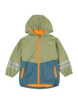 PLAYSHOES Funkcinė striukė  benzino spalva / pastelinė žalia / oranžinė / sidabrinė