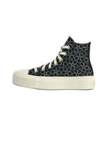 CONVERSE Sportbačiai su auliuku 'CHUCK TAYLOR ALL STAR LIFT' juoda / balta