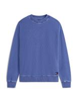 Tommy Jeans Megztinis be užsegimo 'Waffle Relaxed' safyro