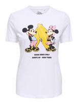 ONLY Marškinėliai 'ONLMICKEY MINNIE' geltona / rožių spalva / juoda / balta