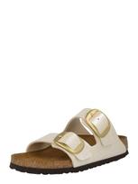BIRKENSTOCK Šlepetės 'Arizona' auksas / perlų balta