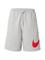 Nike Sportswear Kelnės 'CLUB' margai pilka / ryškiai raudona