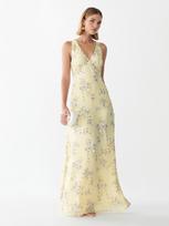 BWLDR Suknelė 'CHELSEA DRESS' pastelinė geltona / žalia / pastelinė violetinė