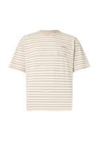 HOLLISTER Marškinėliai smėlio spalva / kremo / gelsvai pilka spalva / tamsi smėlio