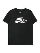 Nike Sportswear Marškinėliai 'JDI' juoda / balta