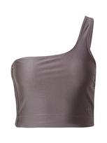 ADIDAS ORIGINALS Sportiniai marškinėliai be rankovių 'FASHION CUT-OUT SPANDEX CROP' antracito spalva