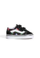 VANS Sportbačiai 'Old Skool' žalia / raudona / juoda / balta