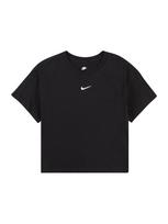 Nike Sportswear Marškinėliai 'ESSNTL' juoda / balta