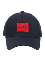 HUGO Kepurė tamsiai mėlyna / raudona / juoda