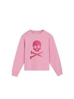 Scalpers Megztinis 'Caviar Skull' rožinė / rožių spalva