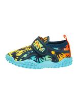 PLAYSHOES Sandalai / maudymosi batai tamsiai mėlyna jūros spalva / turkio spalva / geltona / oranžinė