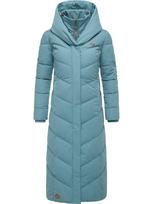 Ragwear Žieminis paltas 'Natalka' mėlyna dūmų spalva