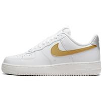 Nike Air Force 1 Low '07 White Metallic Gold Women's Sneakers DD8959-106 36.5 white