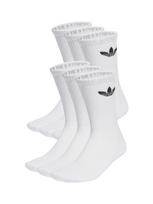 ADIDAS ORIGINALS Kojinės 'Trefoil Cushion' juoda / balta