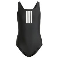 ADIDAS PERFORMANCE Sportinis maudymosi kostiumėlis '3-Stripes Swimsuit' juoda / balta