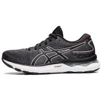 ASICS Gel Nimbus 24 Wide 'Black White' Women's Sneakers 1012B199-001 36 gray