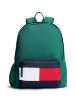 TOMMY HILFIGER Kuprinė 'Essential' tamsiai mėlyna / smaragdinė spalva / vyšninė spalva / balta