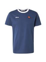 ELLESSE Marškinėliai 'Ringetto' tamsiai mėlyna jūros spalva / geltona / abrikosų spalva / balta