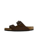 BIRKENSTOCK Šlepetės 'Arizona' tamsiai ruda