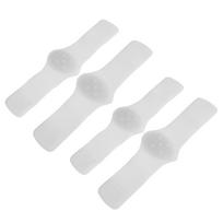 2 Pairs Arch Pad Adhesive Support Silicone Insole Elastic Flat Foot Care SuppliesWhite balta