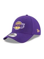 NEW ERA Kepurė '9FORTY NBA THE LEAGUE LA LAKERS' geltona / tamsiai violetinė / balta
