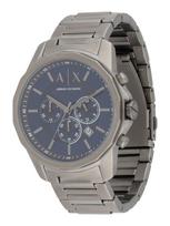 ARMANI EXCHANGE Analoginis (įprasto dizaino) laikrodis mėlyna / antracito spalva / balta