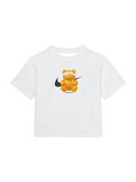 Nike Sportswear Marškinėliai 'BEAR' auksas / juoda / balta