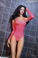 Scale Figure High School Girl Beauty 2023 Sexy Swimsuit and Head Not [TOYBARJAPAN] 1/6 Accessory/JOA-30B Women's (Body Included) black