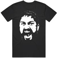 Spartan Leonidas Spartacus Gladiator Sparta Greece 300 Movie T-Shirt Gift New Unisex T-Shirt S gray