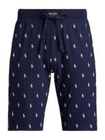 Polo Ralph Lauren Pižaminės kelnės nakties mėlyna / balta