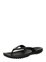 Crocs Šlepetės per pirštą pilka / juoda