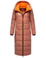 NAVAHOO Žieminis paltas šviesiai ruda / oranžinė