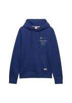 Superdry & Co Megztinis be užsegimo '1954' kobalto mėlyna / šviesiai pilka