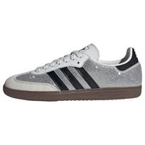 ADIDAS ORIGINALS Sportbačiai be auliuko 'Samba' juoda / sidabrinė / balta / balkšva