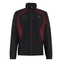 ADIDAS ORIGINALS Demisezoninė striukė 'Coca Cola Teamgeist 26' tamsiai pilka / raudona / juoda