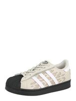ADIDAS ORIGINALS Sportbačiai 'SUPERSTAR' rusvai pilka / juoda / balta