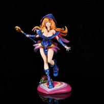 Anime GK Figure Dark Game Returns Yu-Gi-Oh Duel Monster Black Magic Girl Desk Decoration Collectable Figure Toy Gift blue