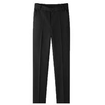 Women's Professional Elastic Straight-Leg Trousers for Office and Hotel Wear Size 28, waist 21 (90-100 jin) black
