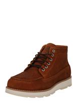 TIMBERLAND Auliniai batai su raišteliais 'Britton Mills' rusva
