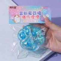 Cat Paw Taba Squishy Toy – Ultra-Soft Stress Relief Squeeze Toy With Quick Recovery, Cute Cat Paw Design, Mix Colors pink