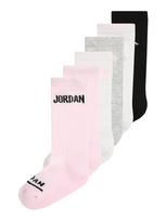 Jordan Kojinės margai pilka / rožinė / juoda / balta