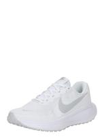 NIKE Bėgimo batai 'Revolution 8' šviesiai pilka / balta