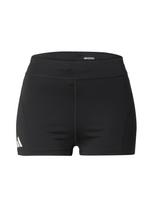 ADIDAS PERFORMANCE Sportinės kelnės 'ADIZERO' juoda / balta