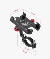 PROMEND Aluminum  Bike Phone Holder  Handlebar Holder 360° Rotation Sturdy Durable Affordable Bicycle Phone Holder for Cycling juoda